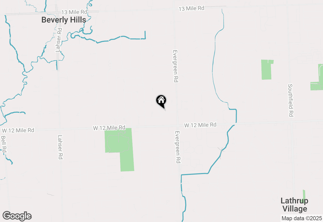 Map of 29290 Prestwick Street, Southfield, MI 48076