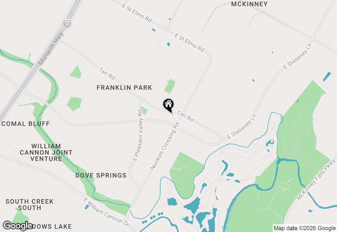 Map of 5201 Bogey Ct, Austin, TX 78744