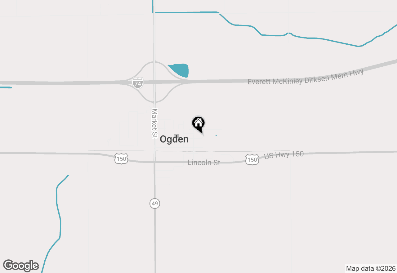 Map of 305 E Main Street, Ogden, IL 61859