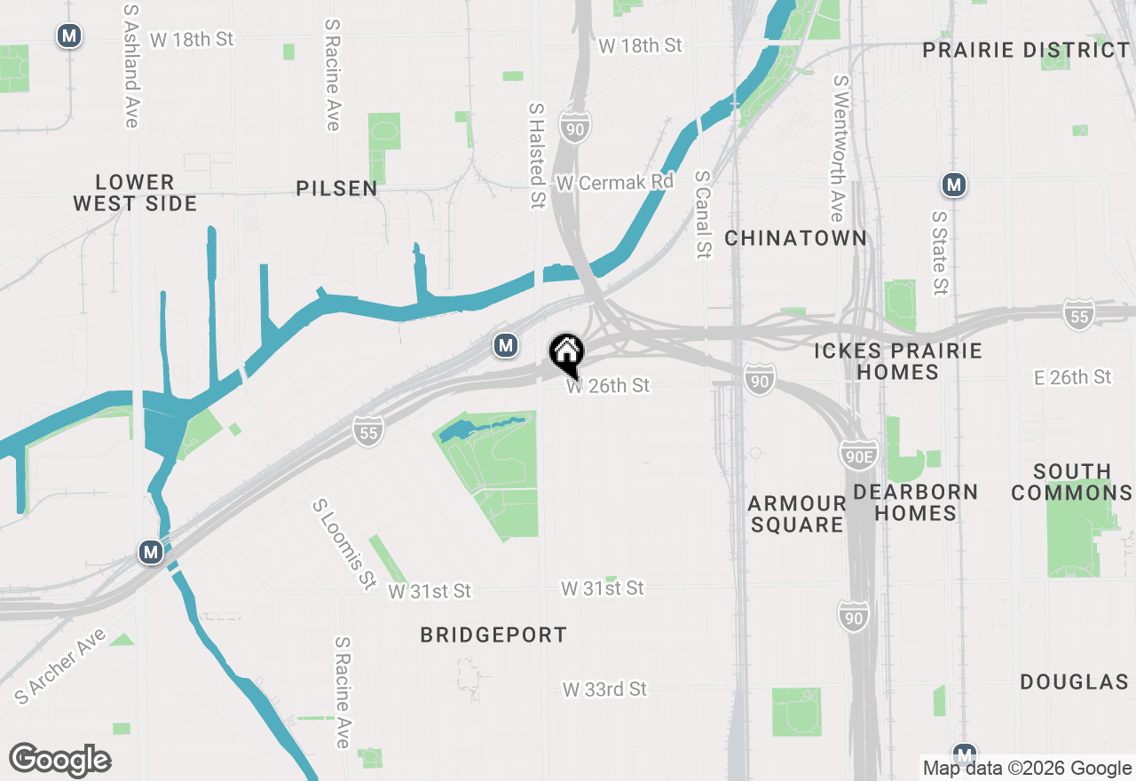 Map of 2601 S Emerald Avenue, Chicago, IL 60616