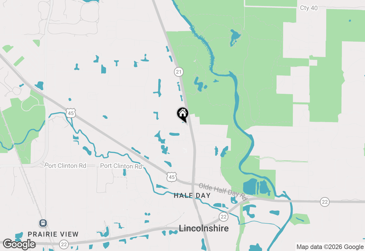 Map of 1120 Georgetown Way, Vernon Hills, IL 60061