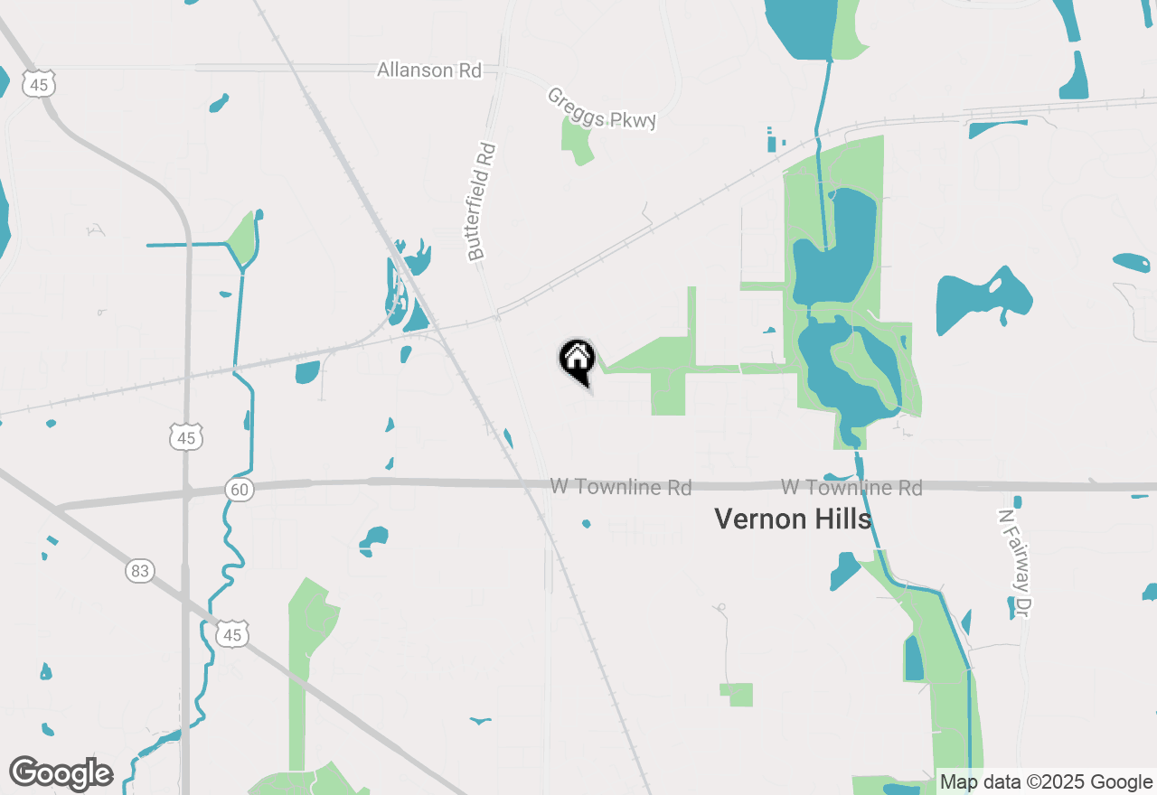 Map of 464 Buchanan Court, Vernon Hills, IL 60061