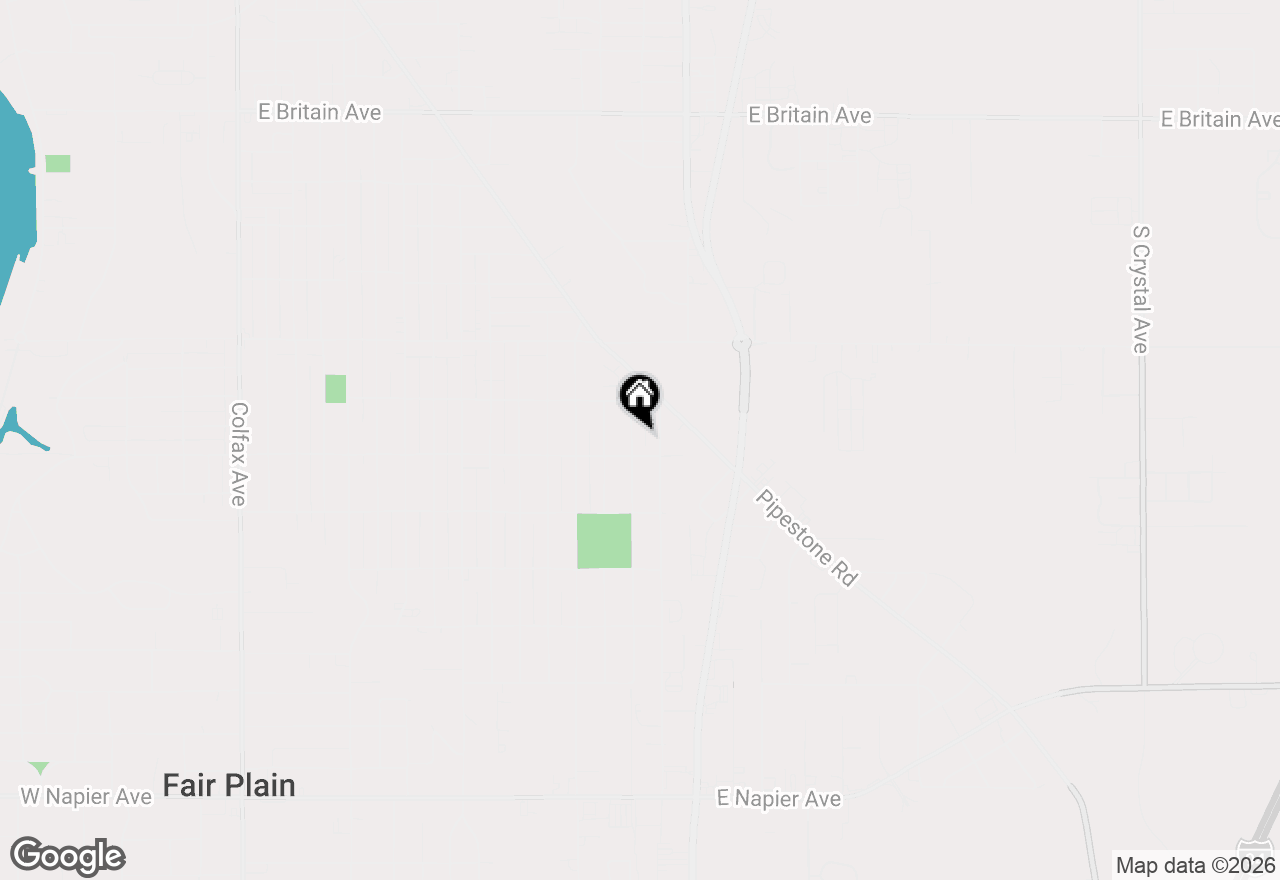 Map of 1079 Hurd Avenue, Benton Harbor, MI 49022