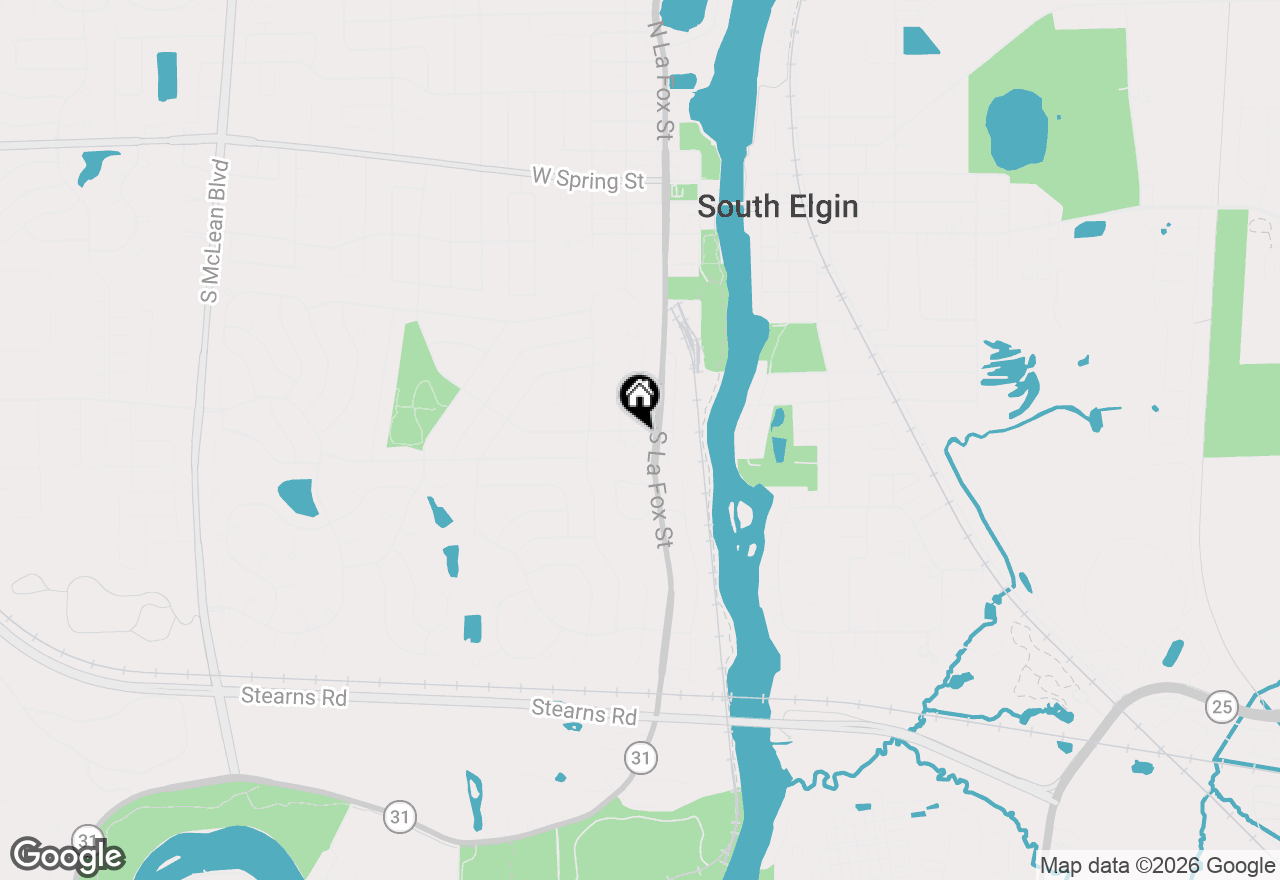 Map of 3 Windsor Circle #A, South Elgin, IL 60177
