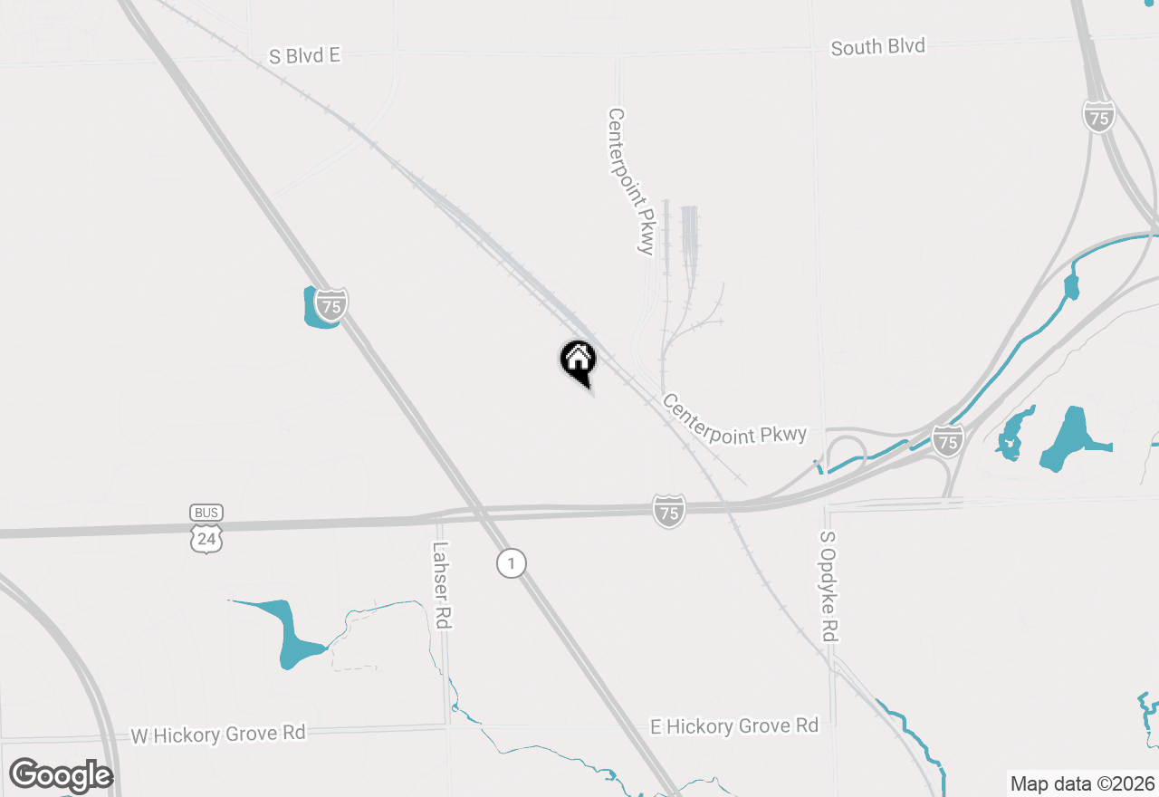 Map of 2255 Bedford Road, Bloomfield Hills, MI 48302