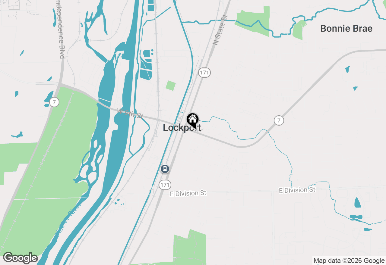 Map of 133 E 9th Street, Lockport, IL 60441