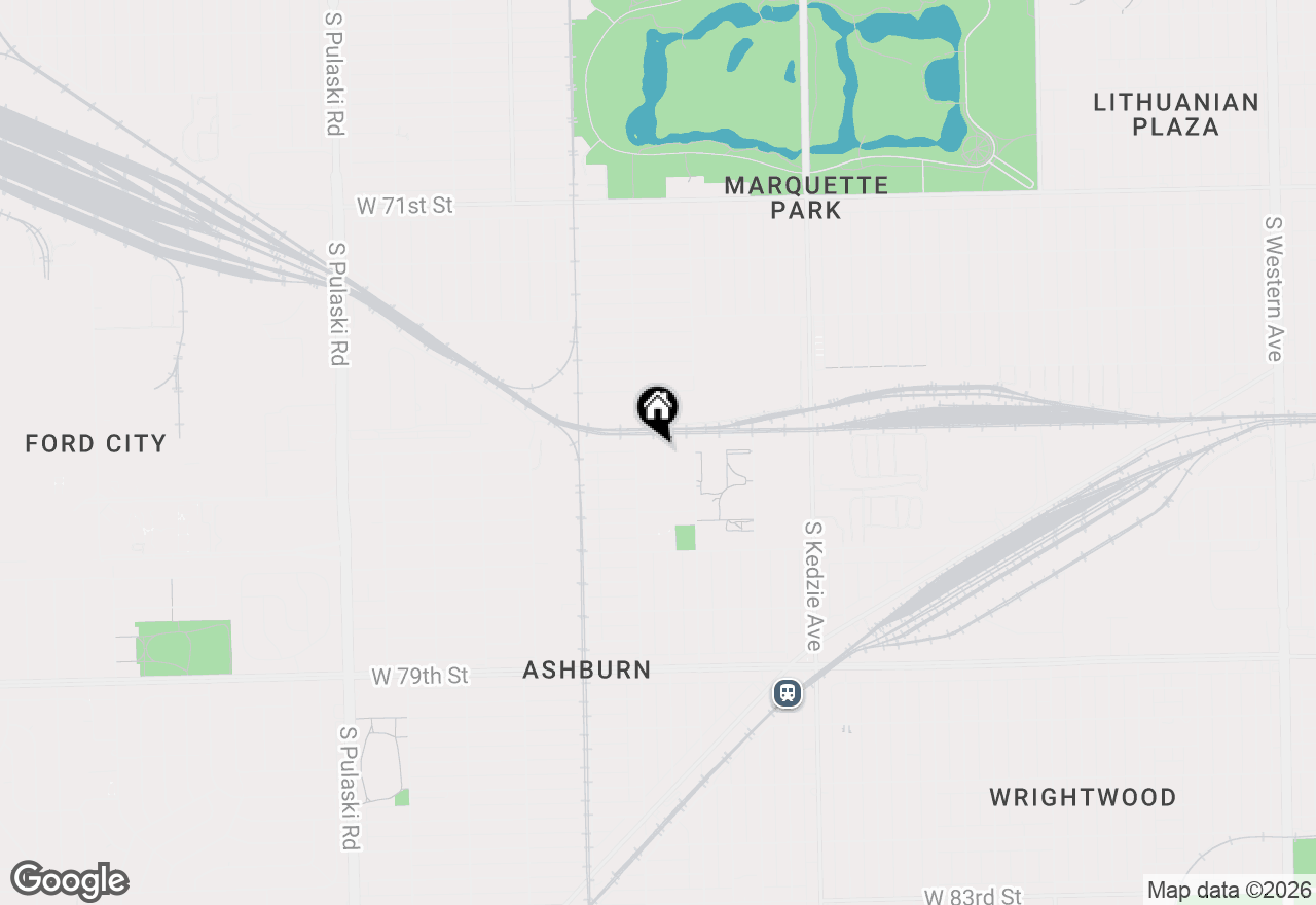 Map of 7514 S Trumbull Avenue, Chicago, IL 60652