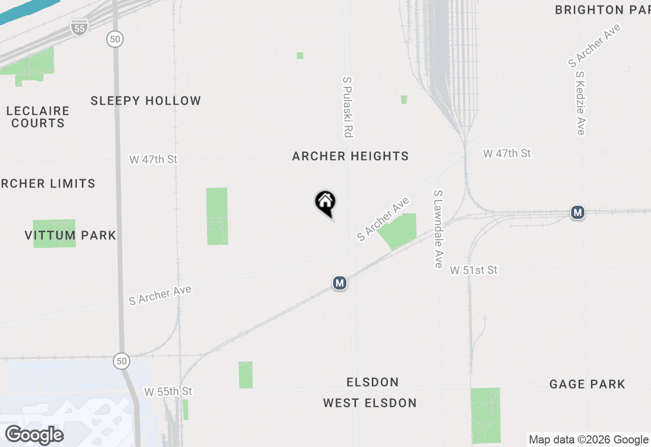 Map of 4917 S Karlov Avenue, Chicago, IL 60632