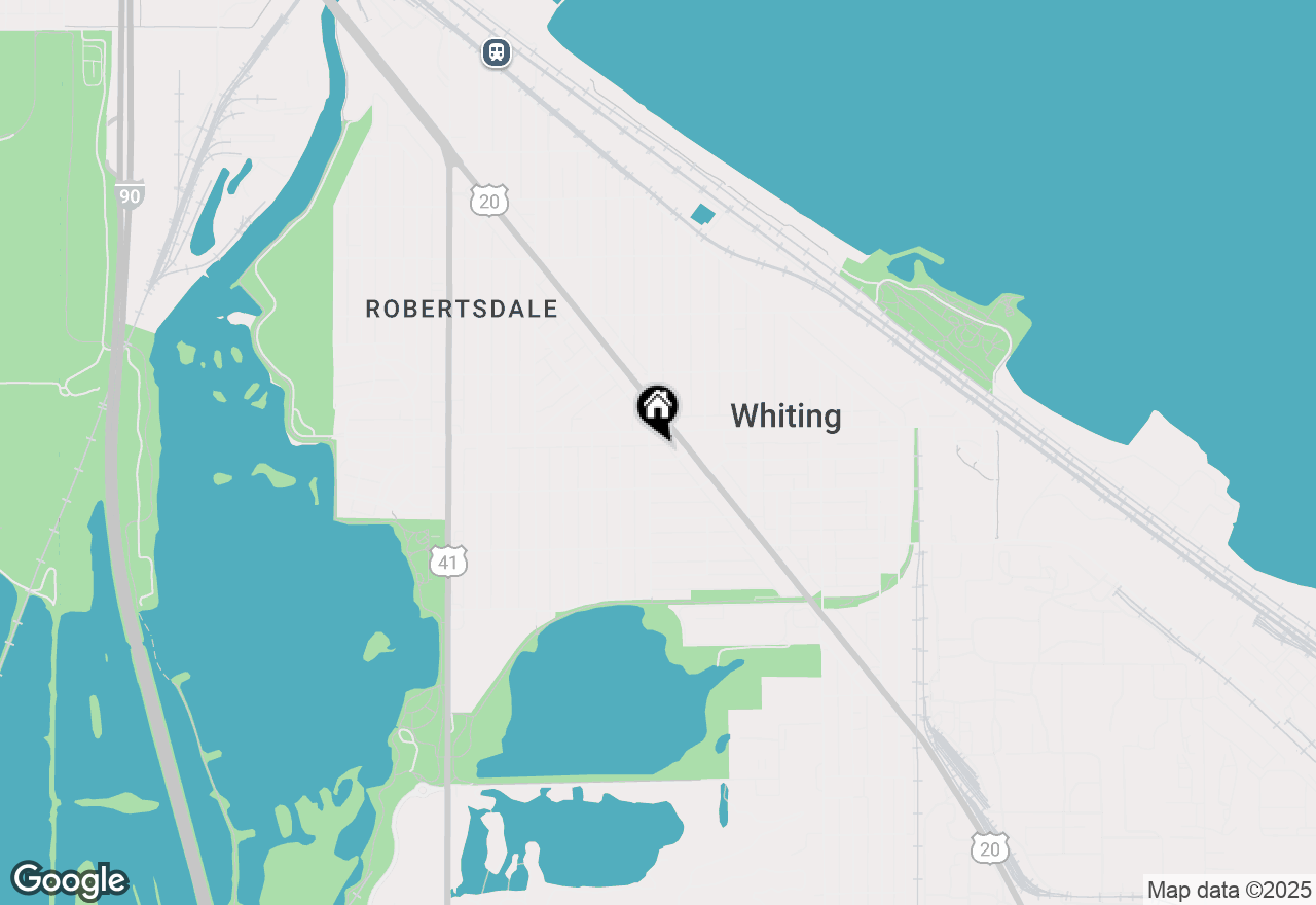 Map of 1205 Euclid Avenue, Whiting, IN 46394