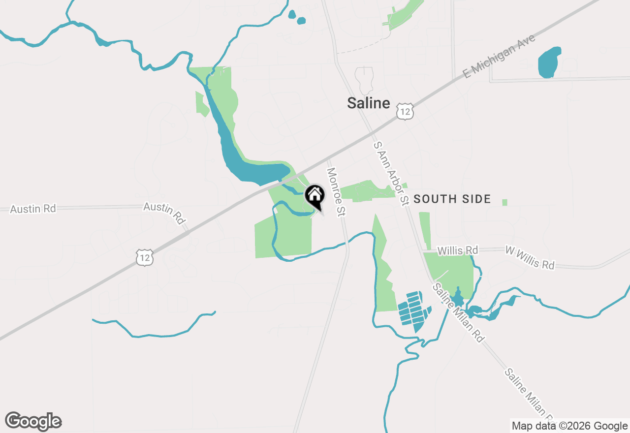 Map of 226 Monroe Street, Saline, MI 48176
