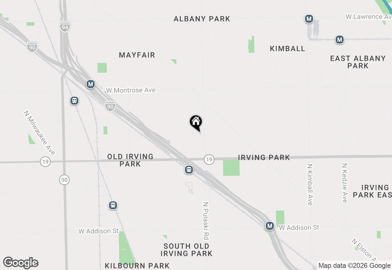 Map of 4125 N Keystone Avenue #202, Chicago, IL 60641