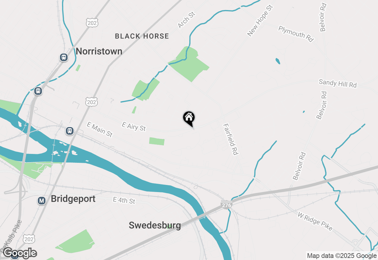 Map of 765 Sandy Street, Norristown, PA 19401