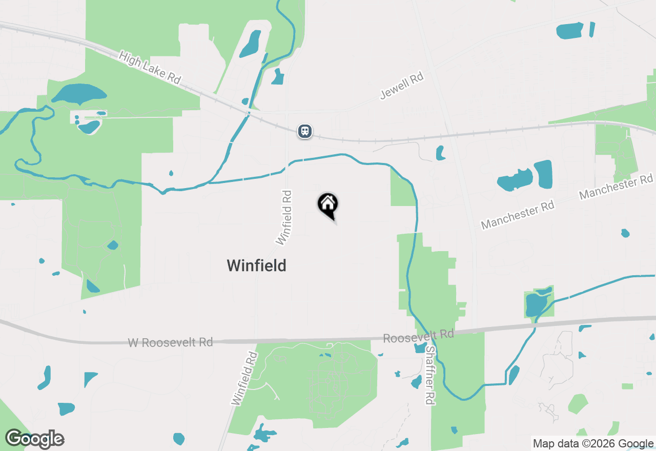 Map of 27W347 Washington Avenue, Winfield, IL 60190