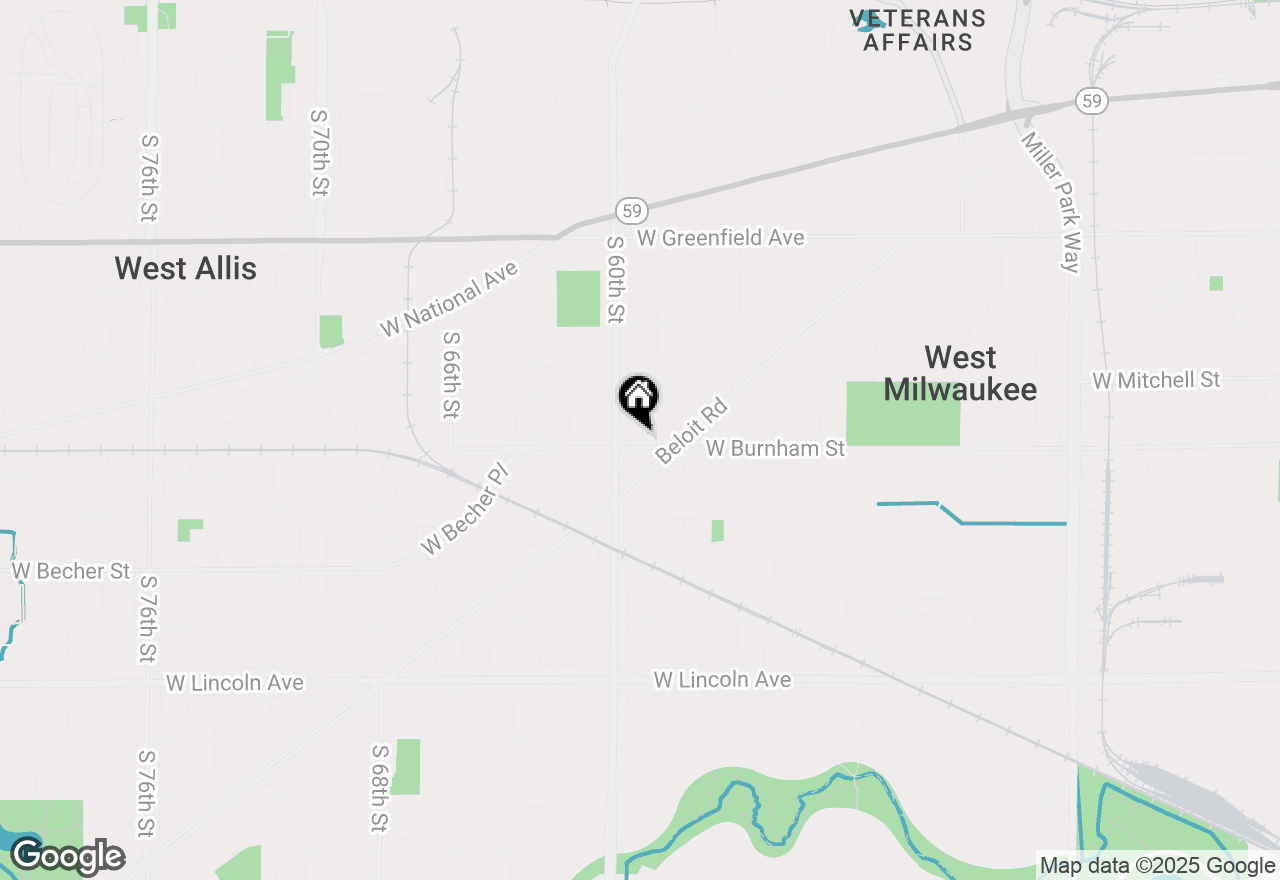 Map of 5900 W Burnham St, West Allis, WI 53214