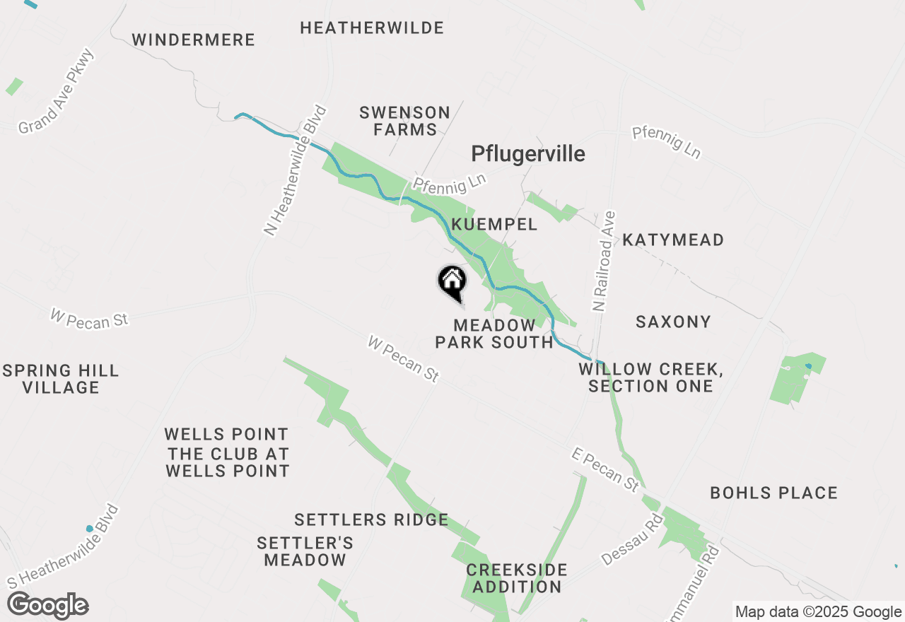 Map of 402 Red Tailed Hawk Dr, Pflugerville, TX 78660