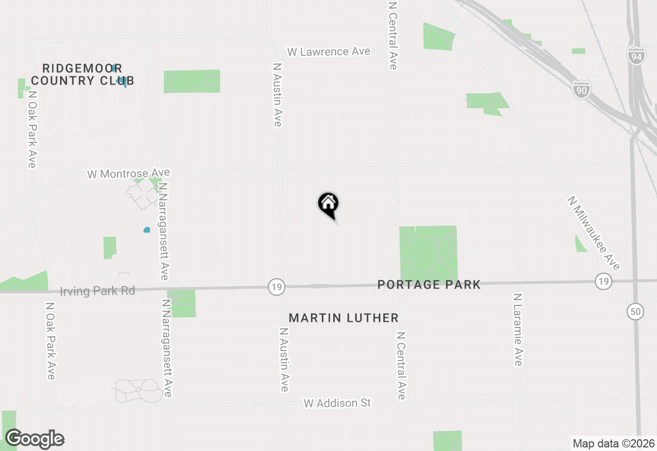 Map of 5820 W Berteau Avenue #2, Chicago, IL 60634