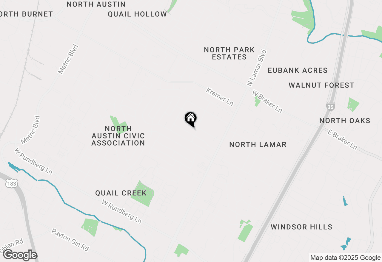 Map of 1006 N Meadows Dr #"A" OR "C", Austin, TX 78758