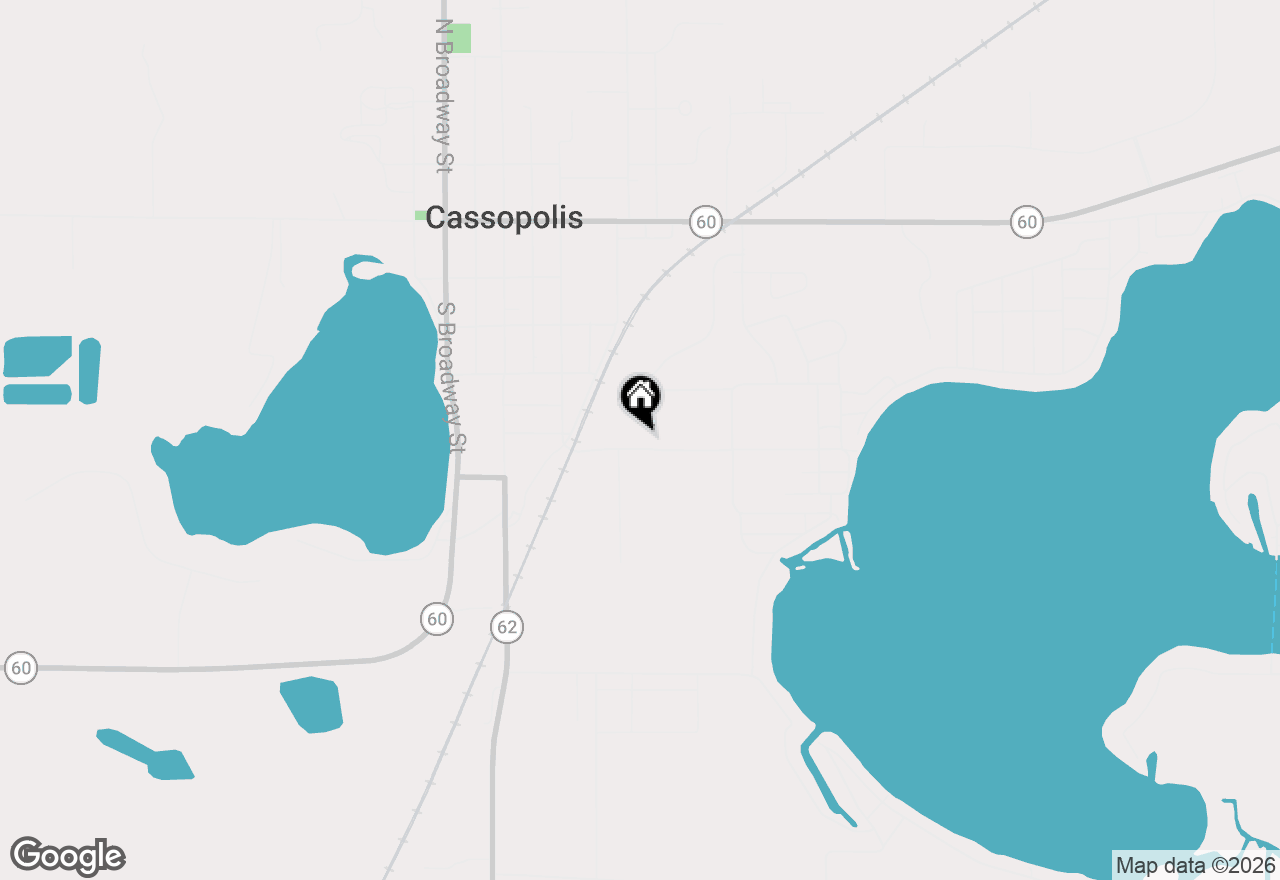 Map of 709 Park Shore Drive, Cassopolis, MI 49031