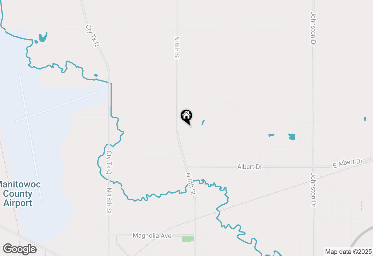 Map of 2210 Stoney Brook Dr, Manitowoc, WI 54220