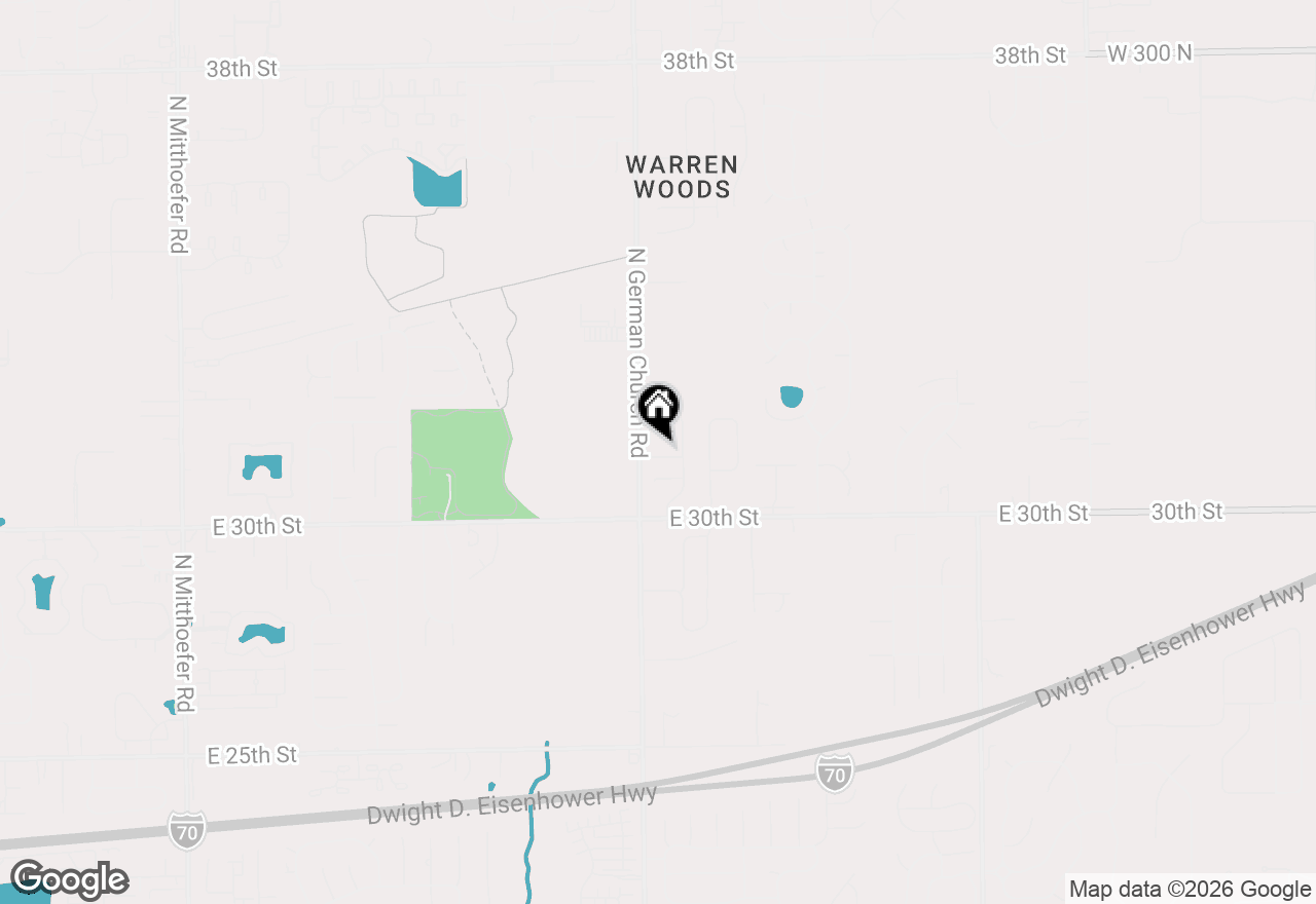 Map of 11014 Walter Drive, Indianapolis, IN 46235