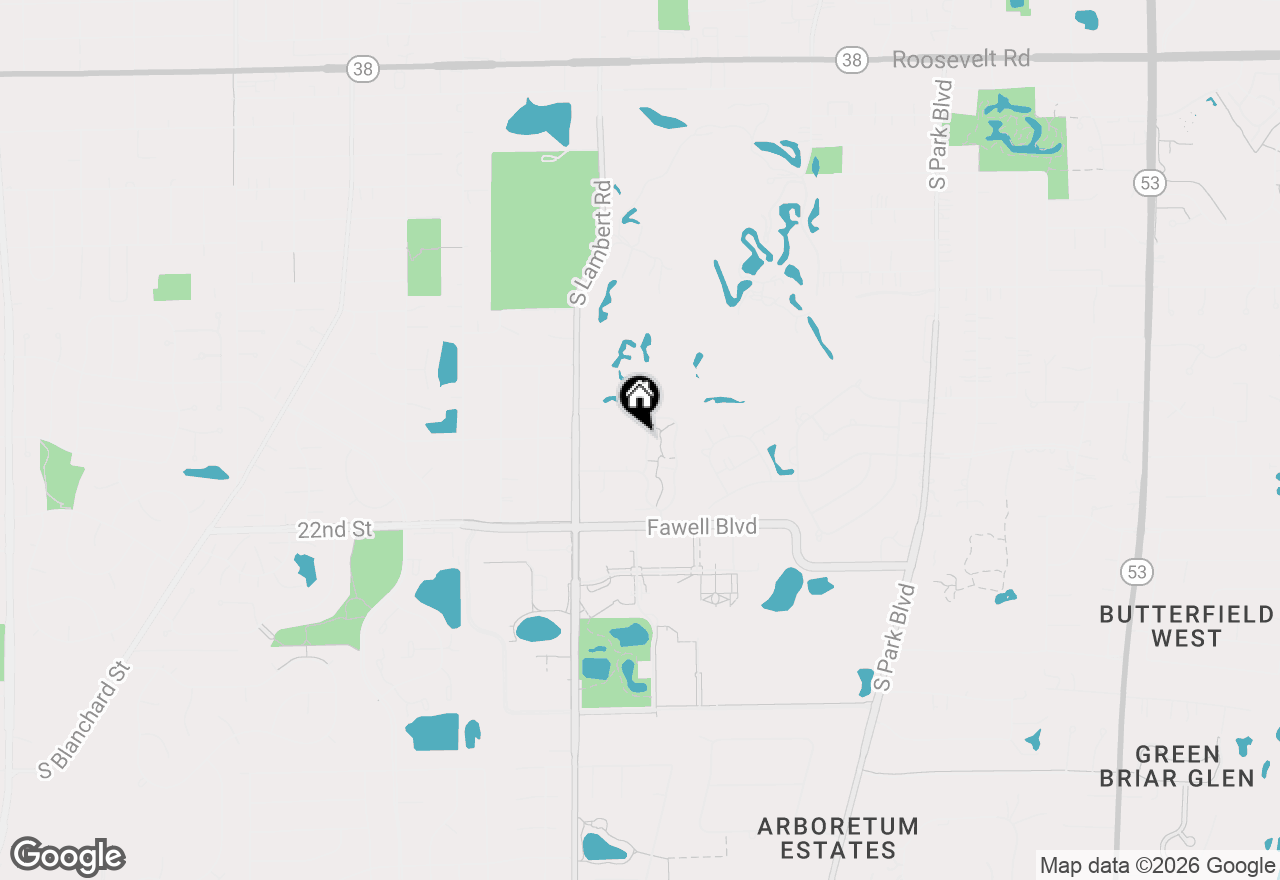 Map of 378 Sandhurst Circle #7, Glen Ellyn, IL 60137