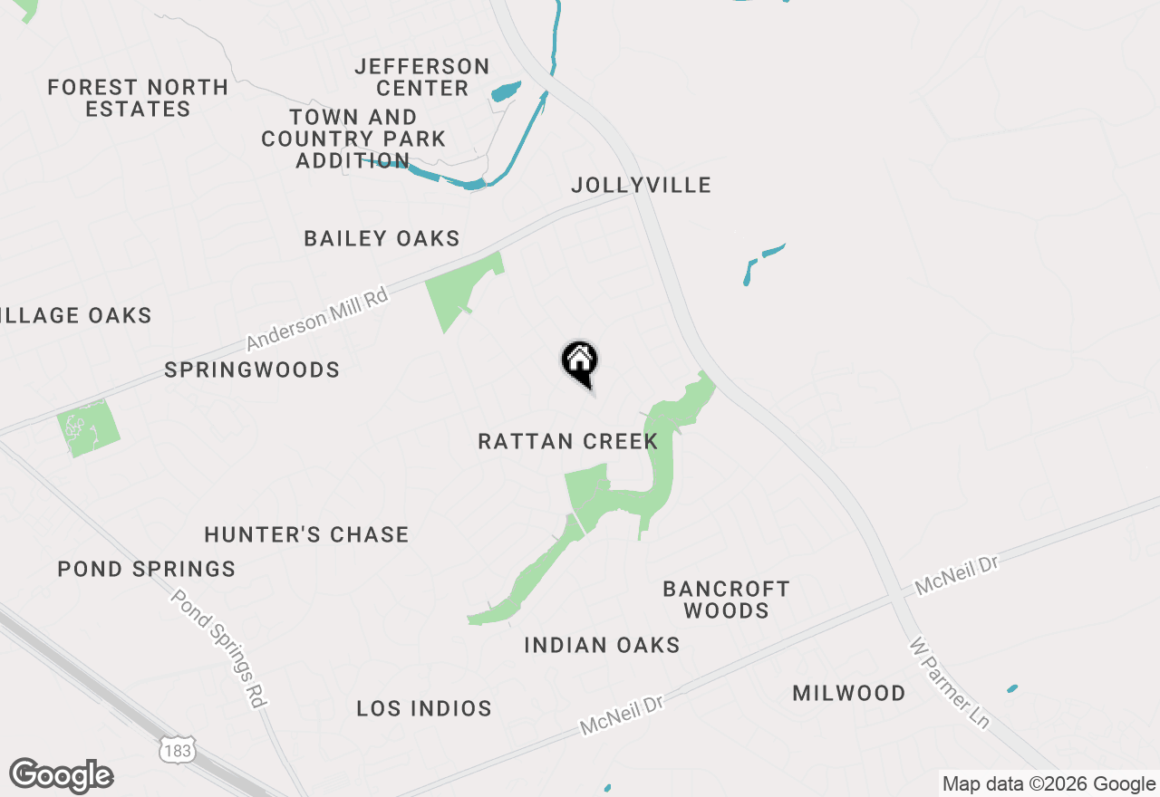 Map of 13220 Tamayo Dr, Austin, TX 78729