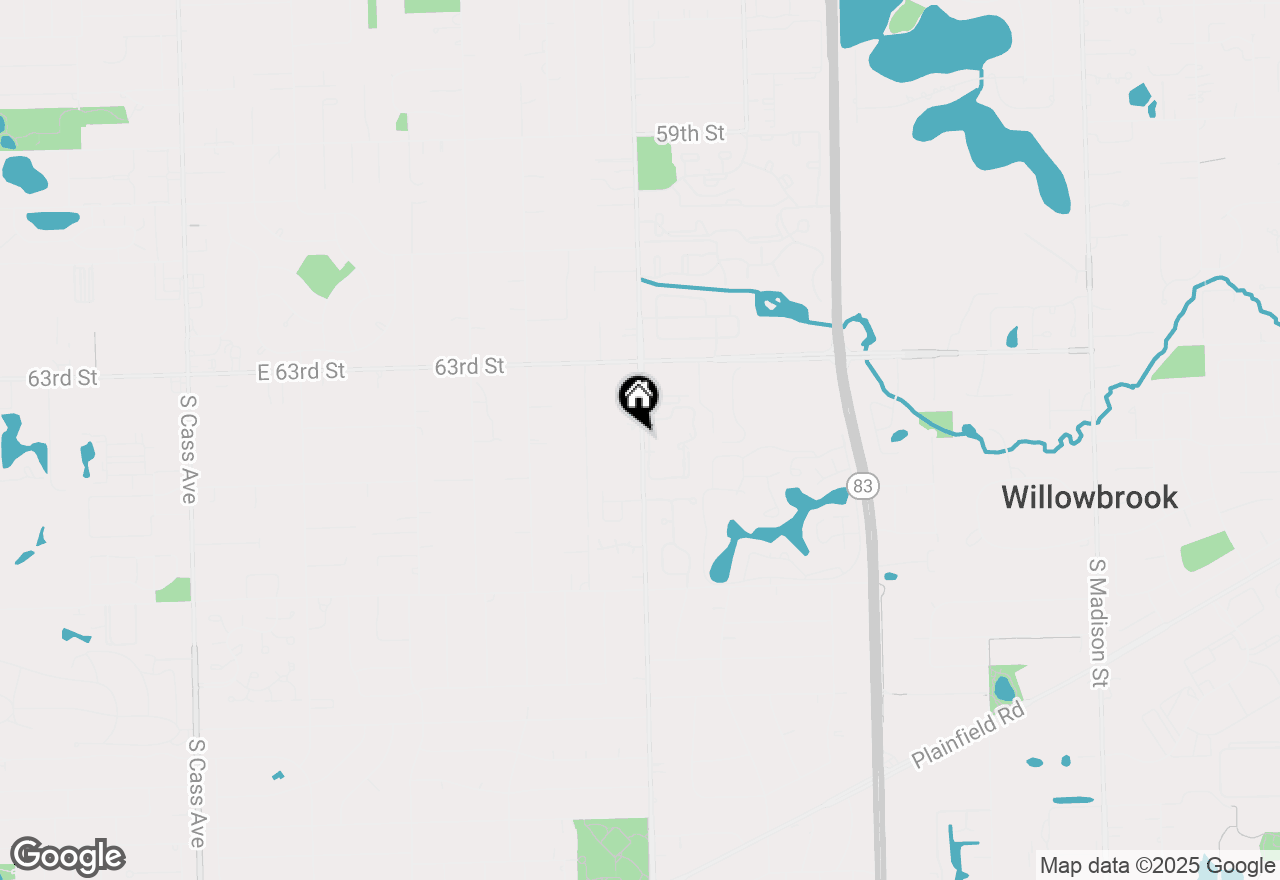 Map of 6443 Clarendon Hills Road #206, Willowbrook, IL 60527