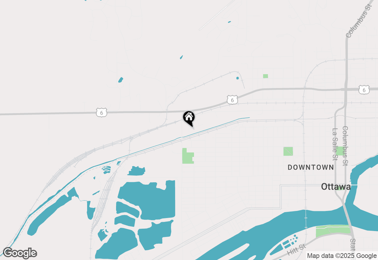 Map of 1435 Price Street, Ottawa, IL 61350