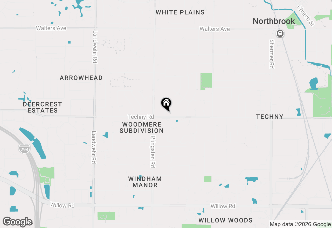 Map of 1935 Birch Road, Northbrook, IL 60062