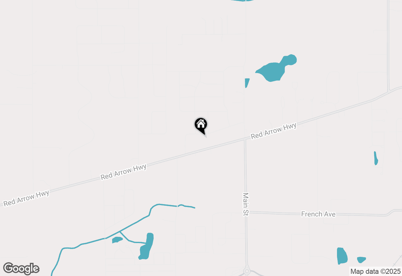 Map of 24621 Brownstone Boulevard, Mattawan, MI 49071