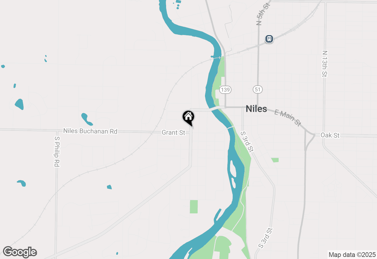 Map of 501 Grant Street, Niles, MI 49120