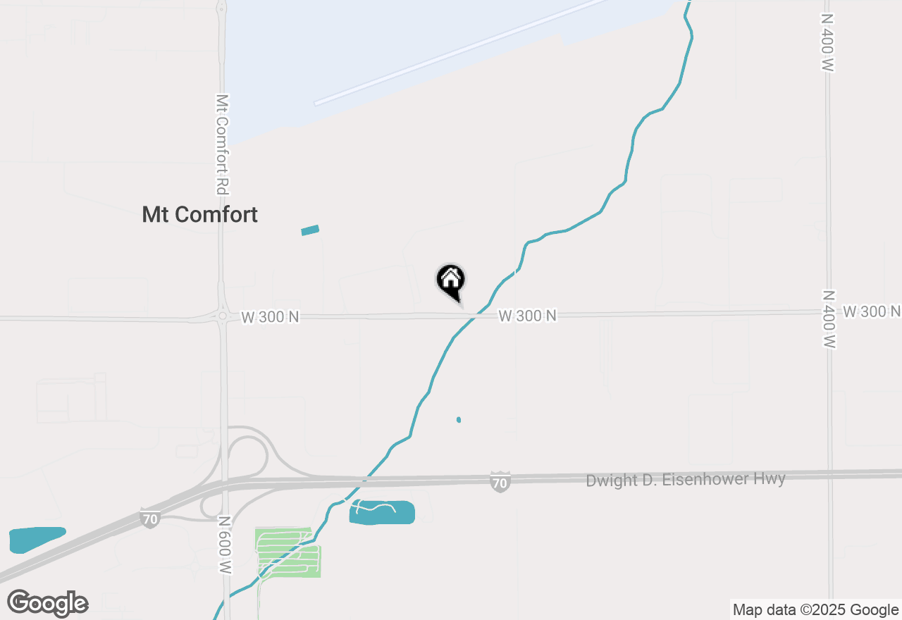 Map of 5212 W 300 N, Greenfield, IN 46140