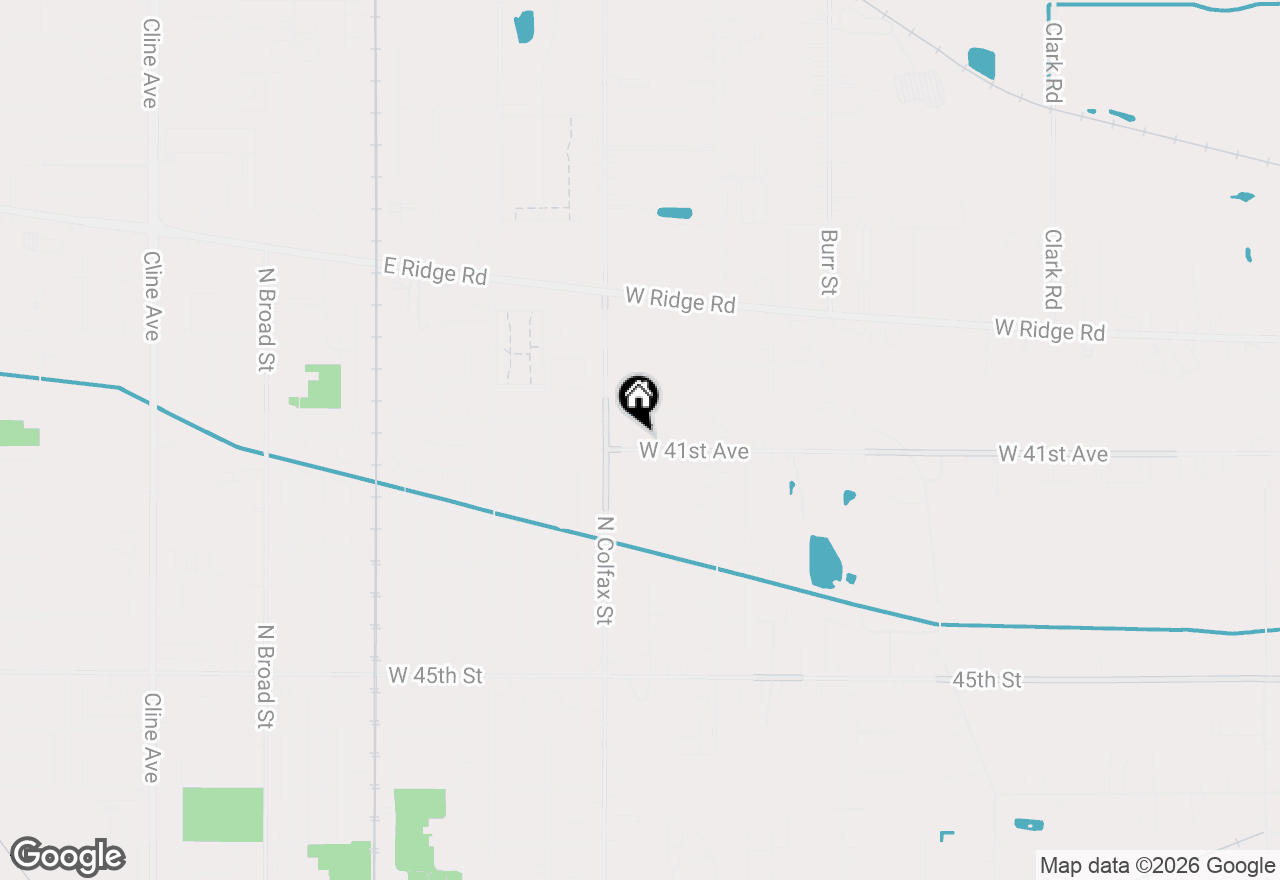 Map of 6100 W 41st Avenue, Gary, IN 46408