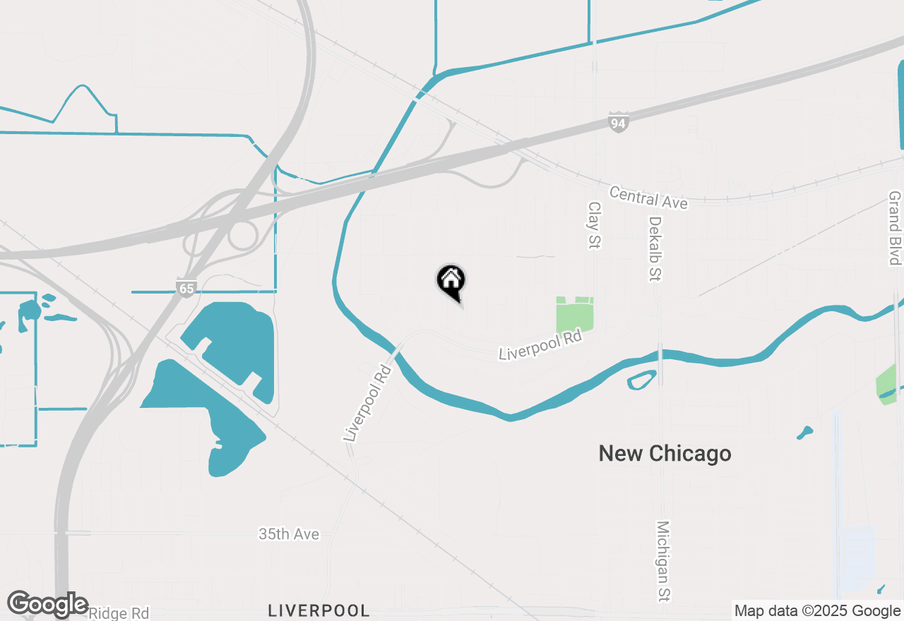 Map of 2928 New Jersey Street, Lake Station, IN 46405