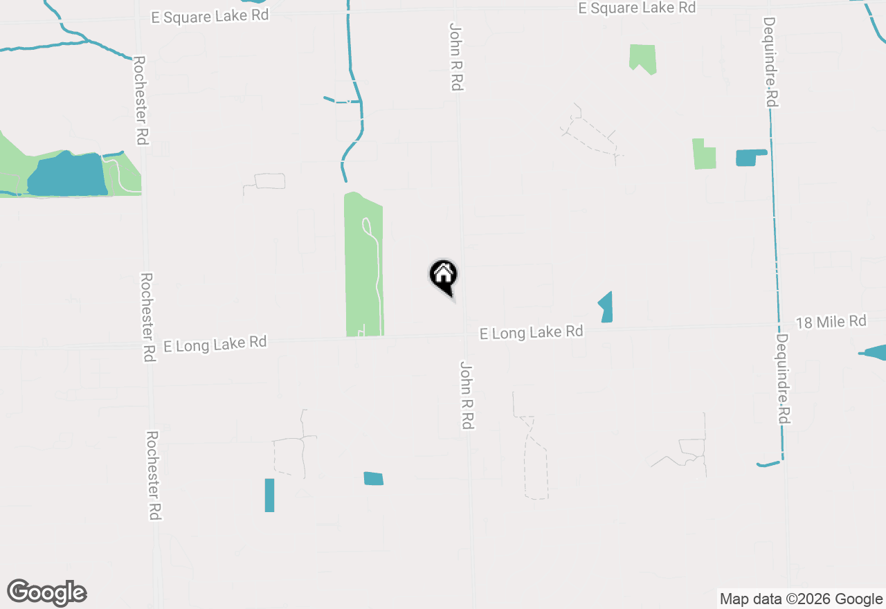 Map of 5121 Orchard Crest Drive, Troy, MI 48085