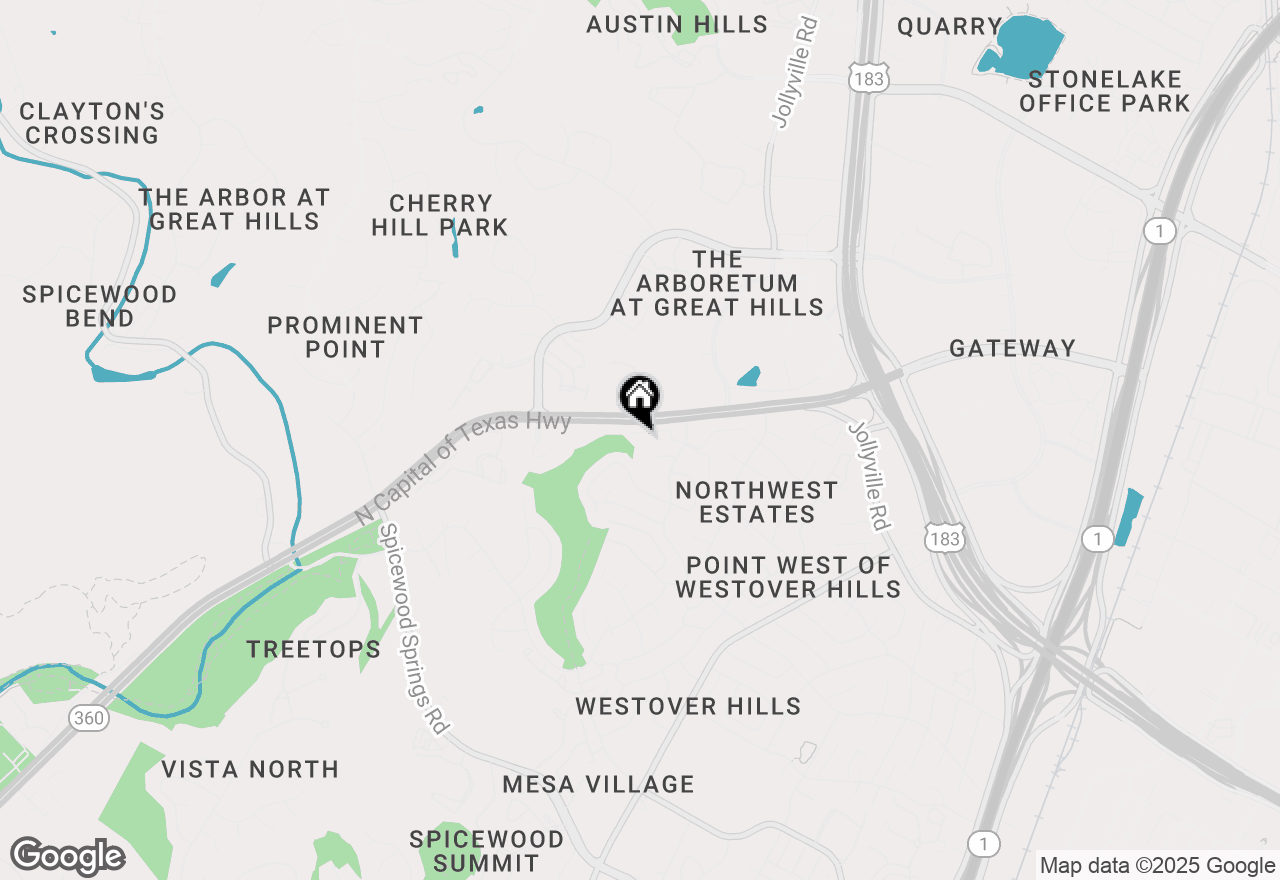 Map of 9100 Mountain Ridge Dr #210, Austin, TX 78759