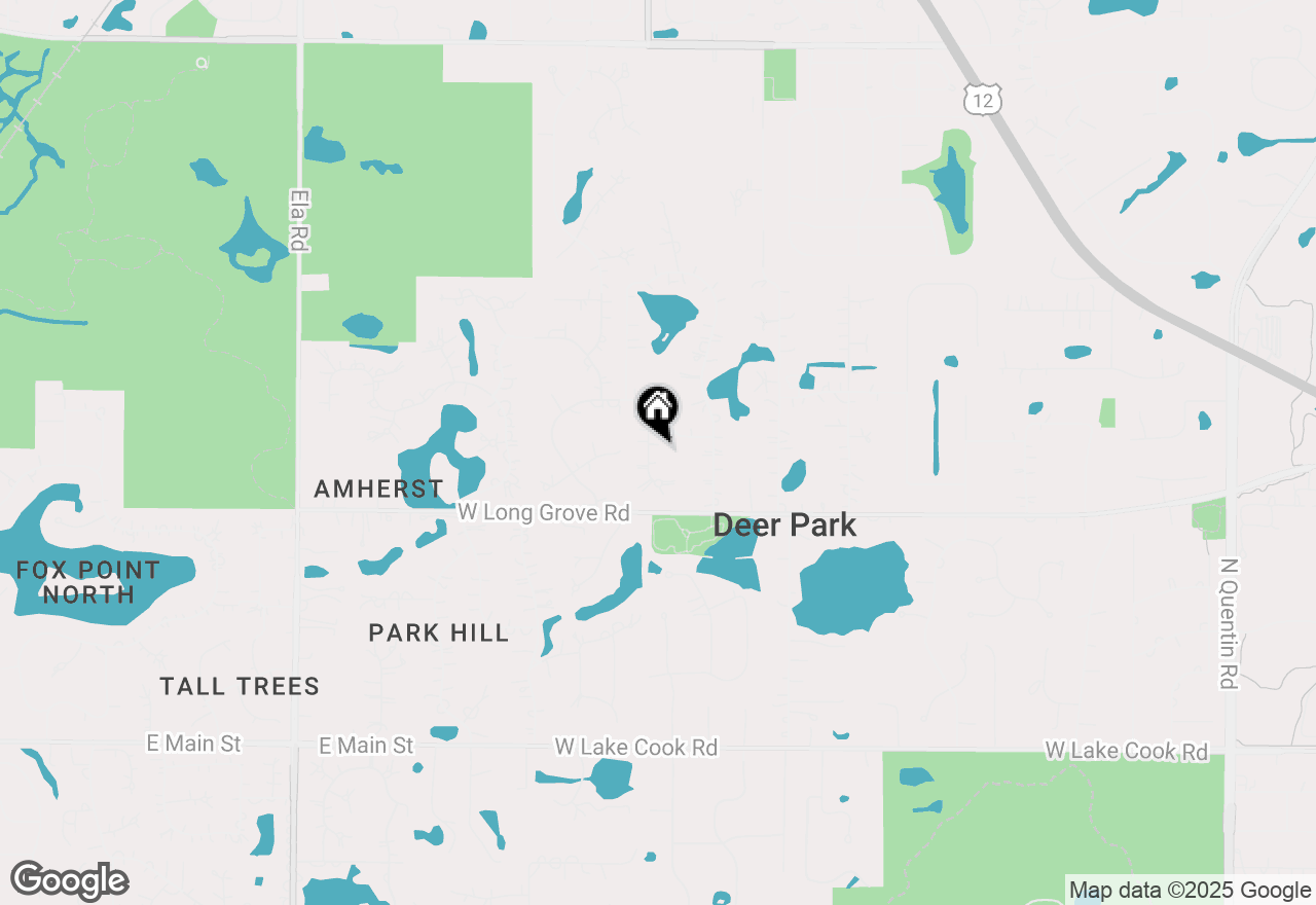 Map of 20633 N Primrose Court, Deer Park, IL 60010