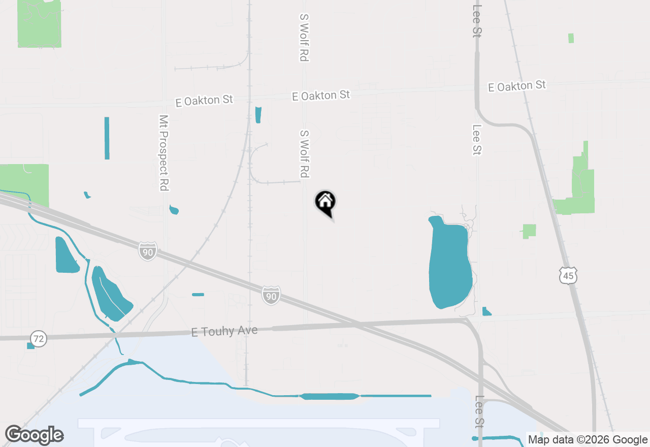 Map of 616 Birchwood Avenue, Des Plaines, IL 60018