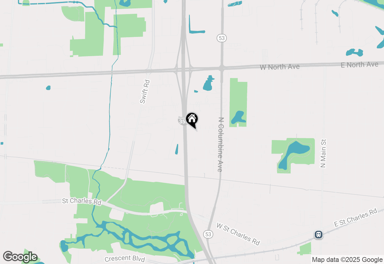 Map of 368 Buckingham Court #368, Lombard, IL 60148