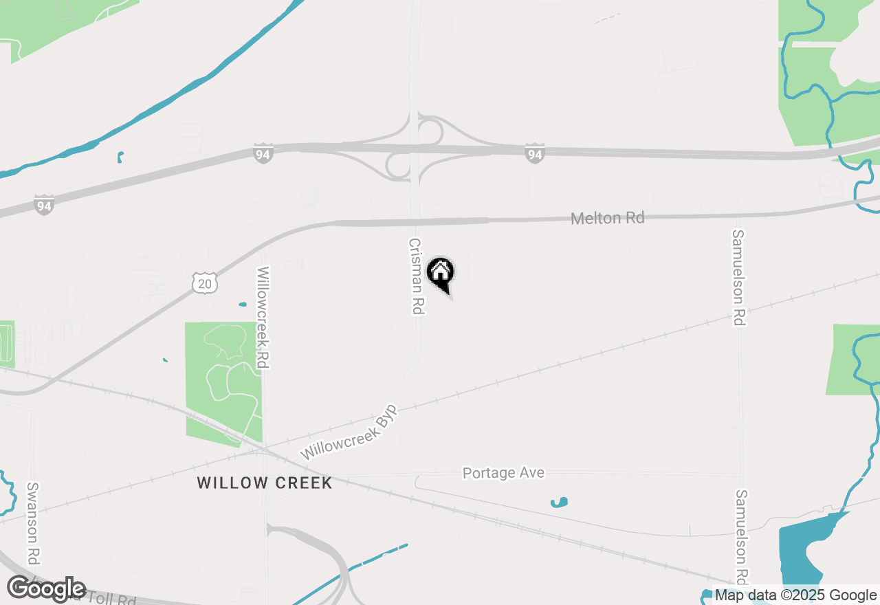 Map of 6294 Old Porter Road, Portage, IN 46368