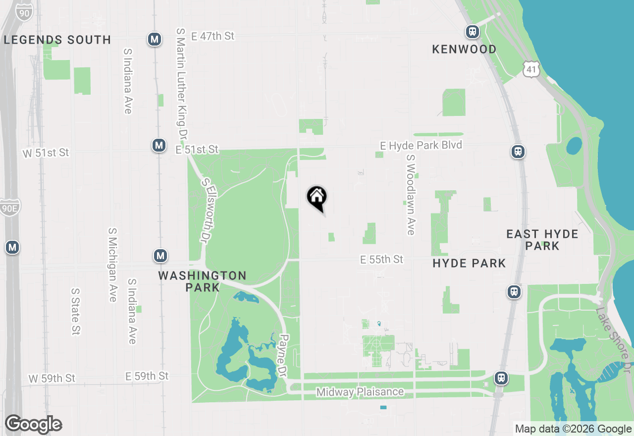 Map of 5337 S Maryland Avenue, Chicago, IL 60615