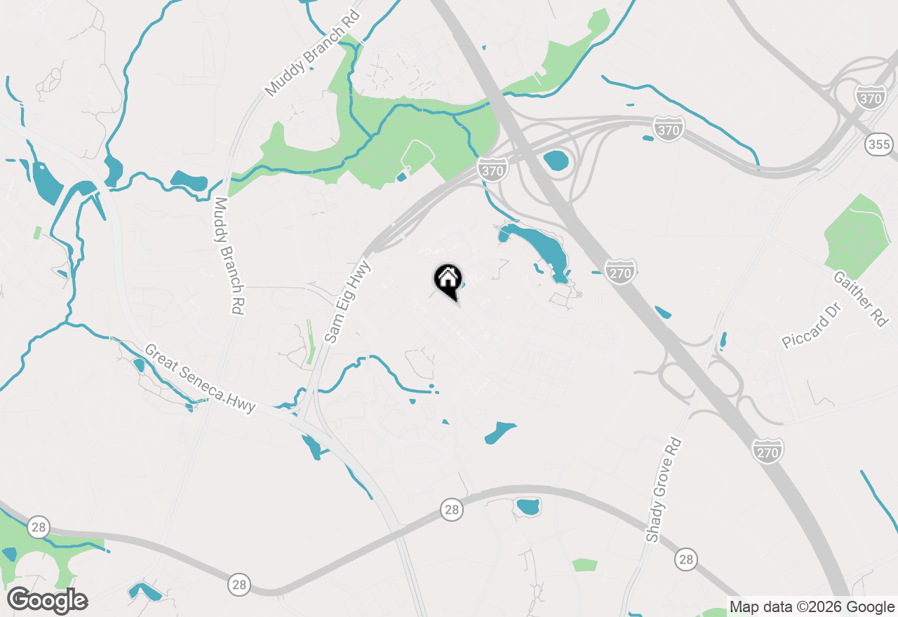 Map of 309 Hendrix Avenue, Gaithersburg, MD 20878