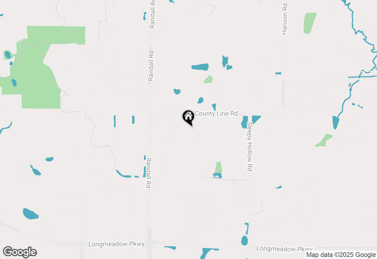 Map of 2101 Peach Tree Lane, Algonquin, IL 60102