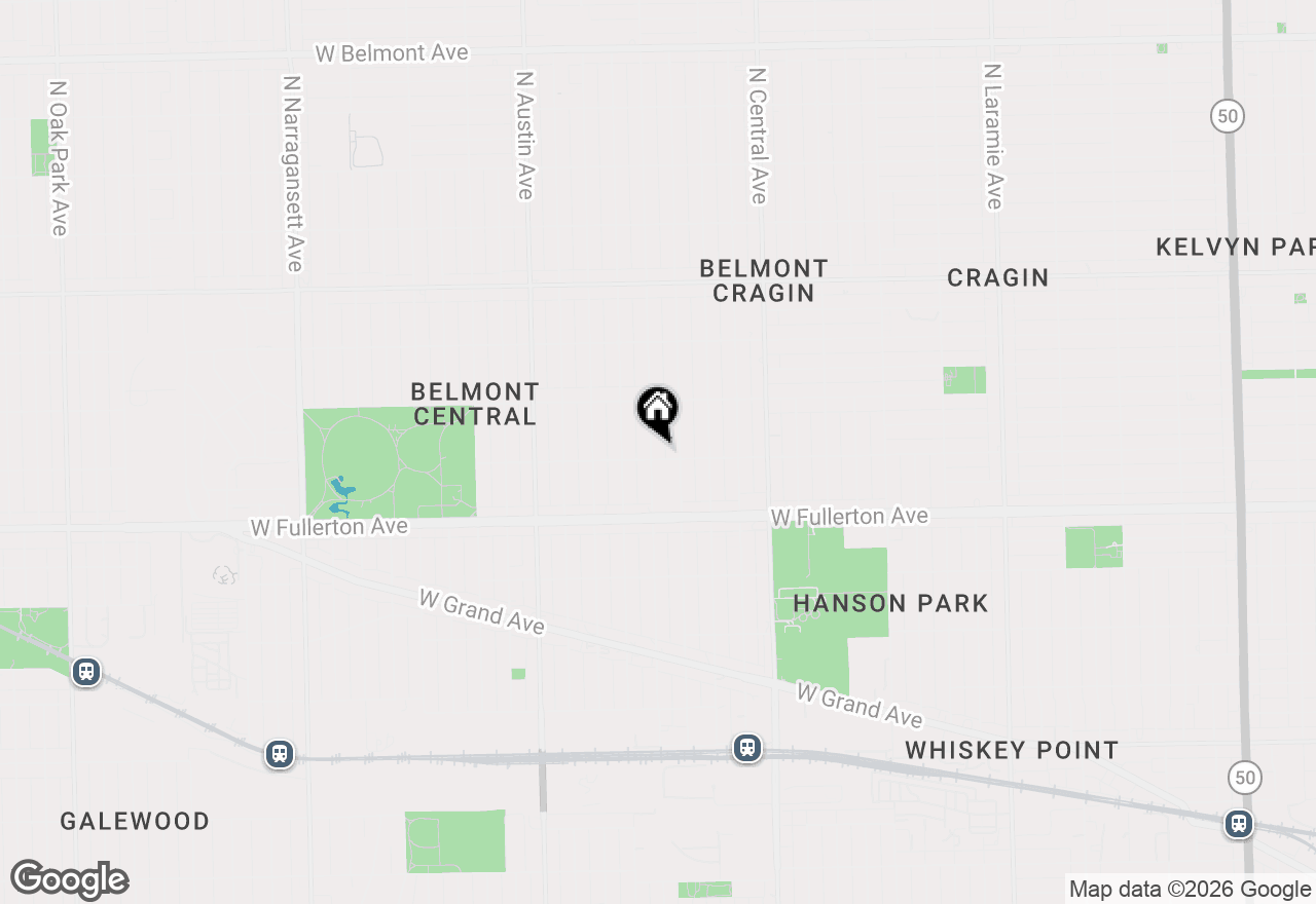 Map of 2503 N Menard Avenue, Chicago, IL 60639
