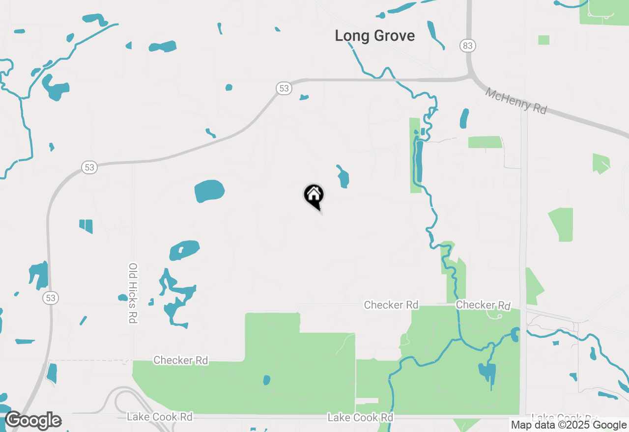 Map of 1728 Holly Court, Long Grove, IL 60047