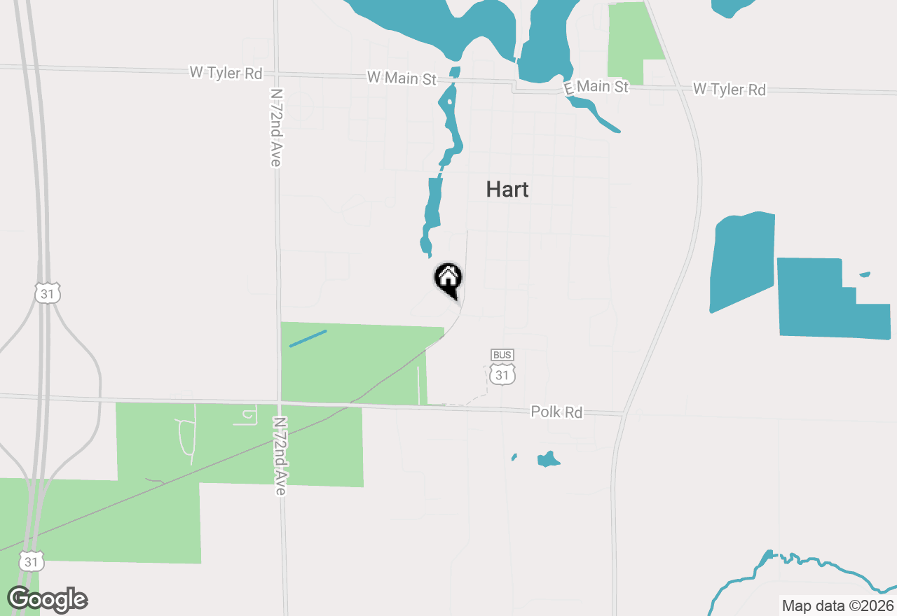 Map of 59 Creek Drive, Hart, MI 49420