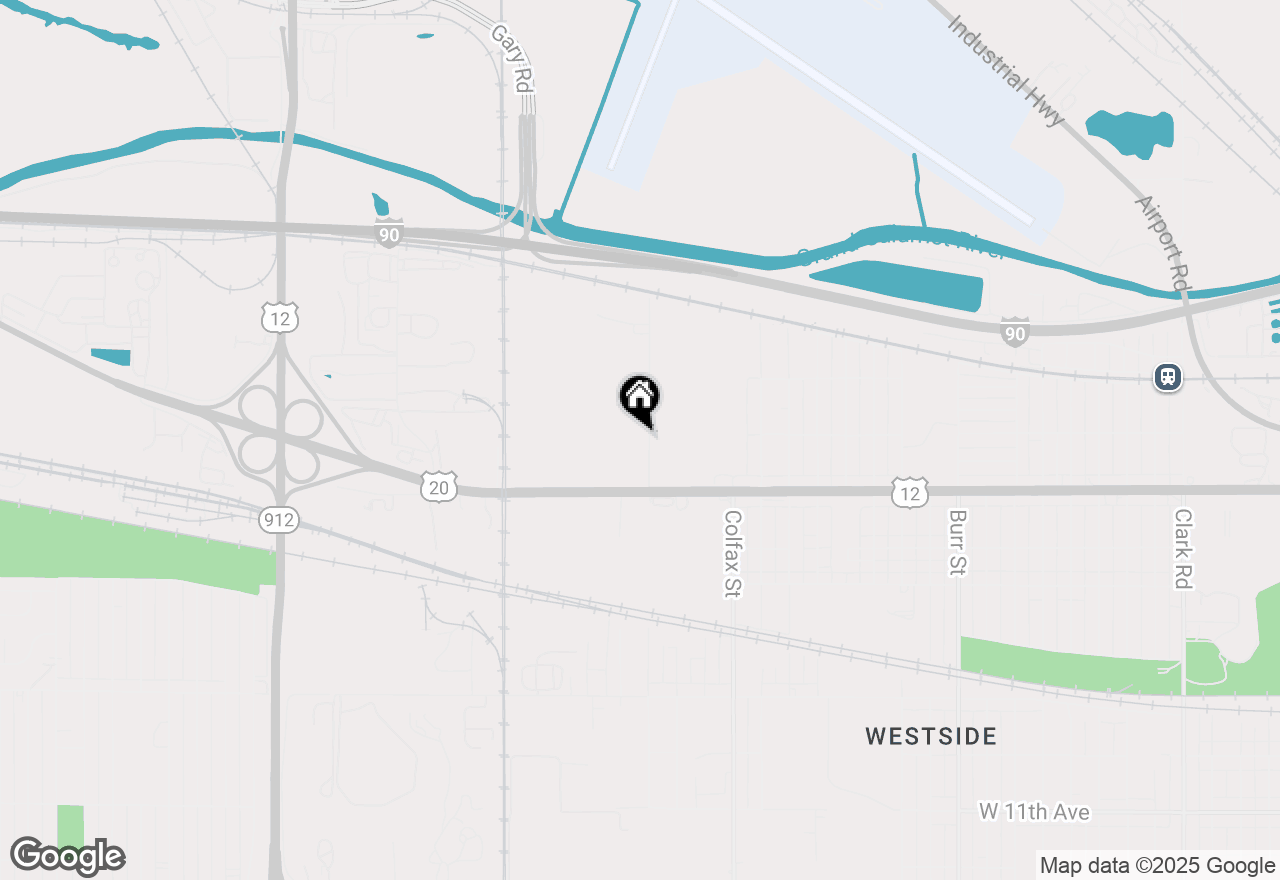 Map of 400 Hobart, Gary, IN 46406