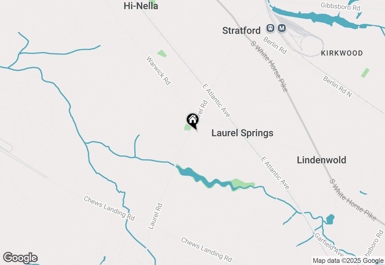 Map of 503 Laurel Road, Laurel Springs, NJ 08021