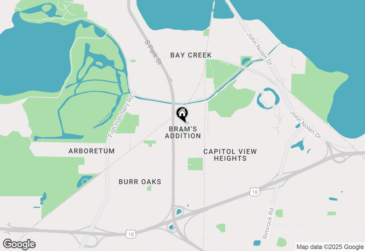 Map of 1845 Beld Street, Madison, WI 53713