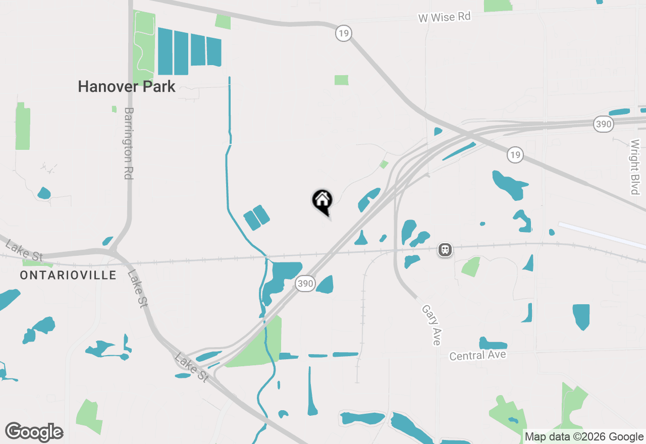 Map of 1994 Gary Court #B, Schaumburg, IL 60193